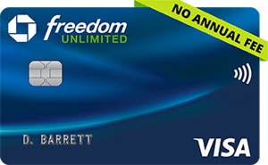 Chase Freedom Unlimited<sup>®</sup> image